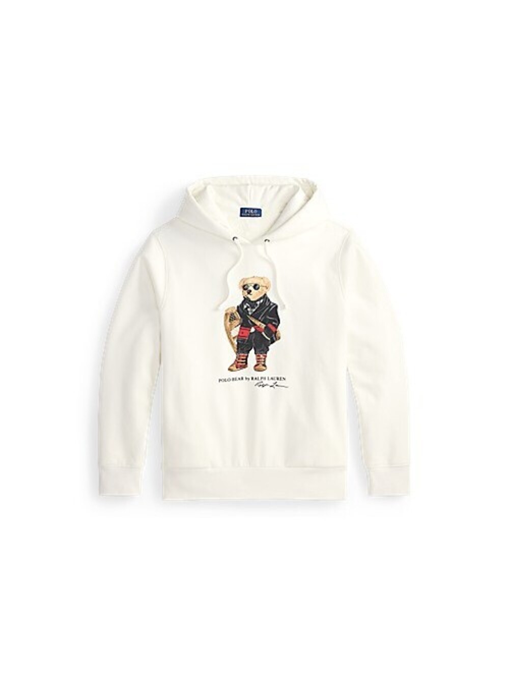 Polo Ralph Lauren Bear Graphic Hoodie White XXL